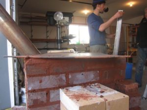 Max's welding table: it warped a LOT!